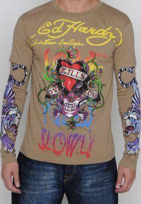 cheap Ed Hardy shirt(Men)-533